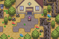 A coastal settlement in the Kingdom of Lemuria in Pokémon Odyssey II